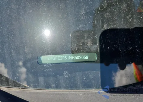 2022 Honda Civic Sport from USA, damaged, VIN 2HGFE2F51NH502059